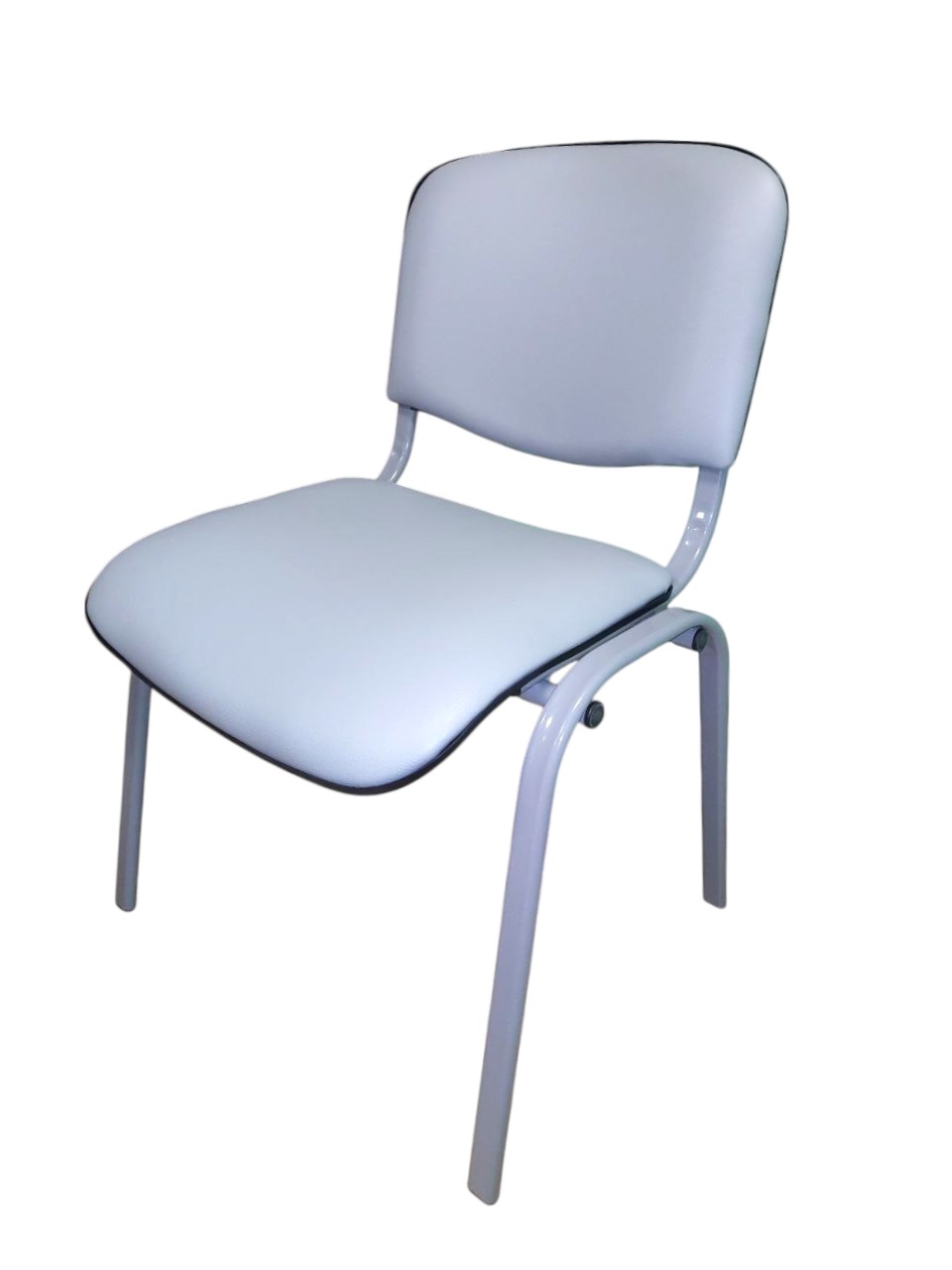 Стілець для вчителя напівм'який РОЗКОМ, ISO (шкірозамінник), розмір: 550х565х825 мм